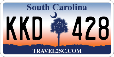 SC license plate KKD428