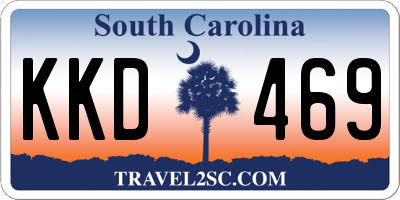 SC license plate KKD469
