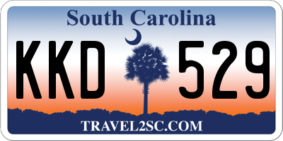 SC license plate KKD529