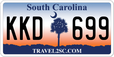 SC license plate KKD699