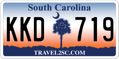 SC license plate KKD719
