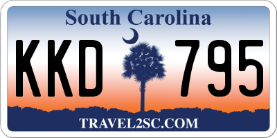 SC license plate KKD795