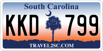 SC license plate KKD799