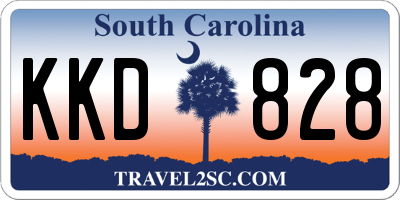 SC license plate KKD828