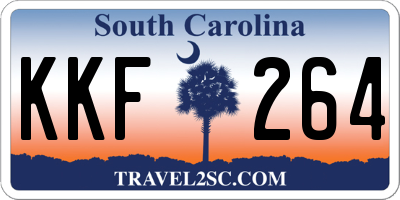 SC license plate KKF264