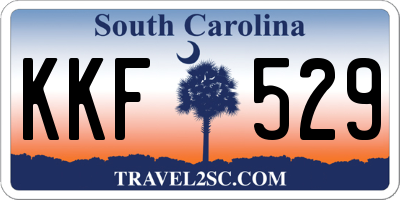 SC license plate KKF529