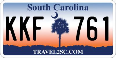 SC license plate KKF761