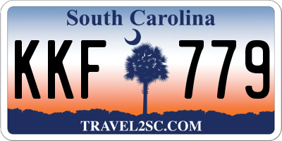 SC license plate KKF779