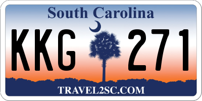 SC license plate KKG271
