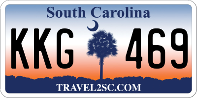 SC license plate KKG469