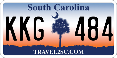 SC license plate KKG484