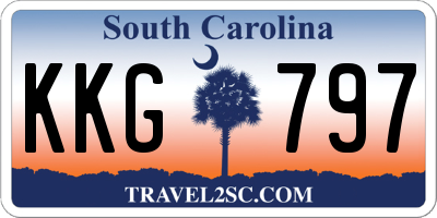 SC license plate KKG797