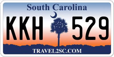 SC license plate KKH529