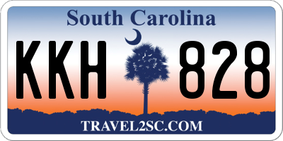 SC license plate KKH828
