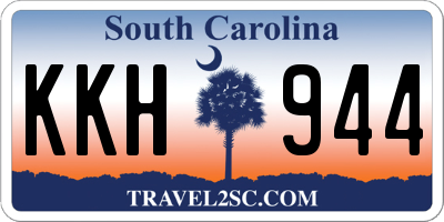 SC license plate KKH944