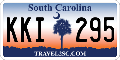 SC license plate KKI295