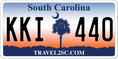 SC license plate KKI440