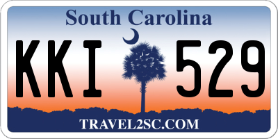 SC license plate KKI529
