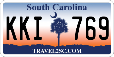SC license plate KKI769