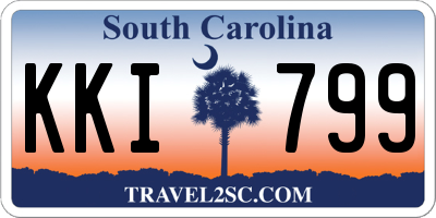 SC license plate KKI799