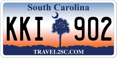 SC license plate KKI902