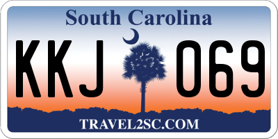 SC license plate KKJ069
