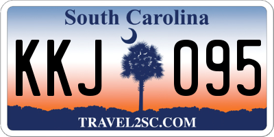 SC license plate KKJ095