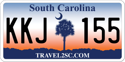 SC license plate KKJ155