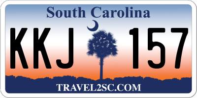 SC license plate KKJ157
