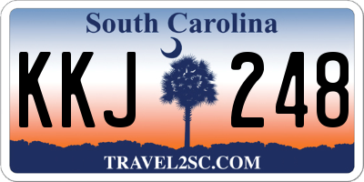 SC license plate KKJ248