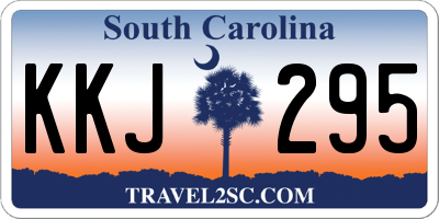 SC license plate KKJ295