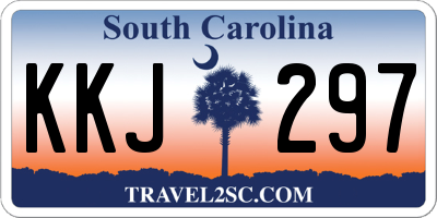 SC license plate KKJ297