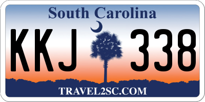 SC license plate KKJ338