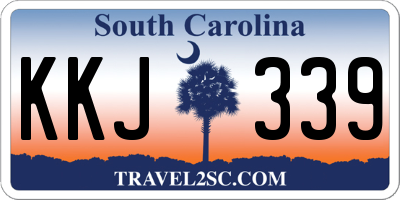 SC license plate KKJ339