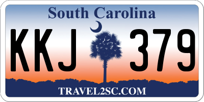 SC license plate KKJ379