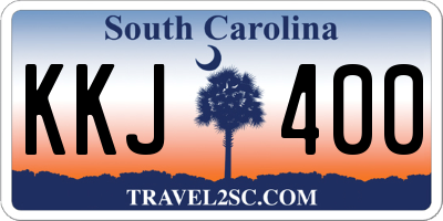 SC license plate KKJ400