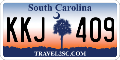 SC license plate KKJ409