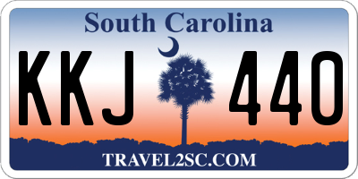 SC license plate KKJ440