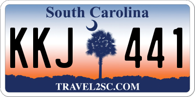 SC license plate KKJ441