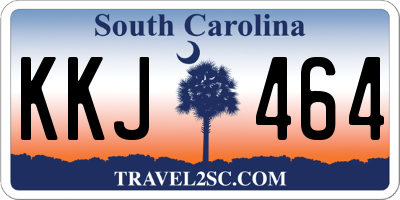 SC license plate KKJ464