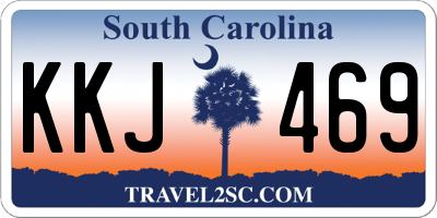 SC license plate KKJ469
