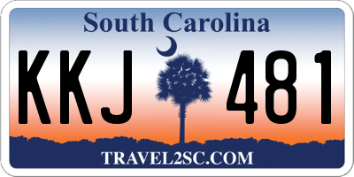 SC license plate KKJ481