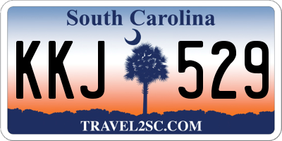 SC license plate KKJ529