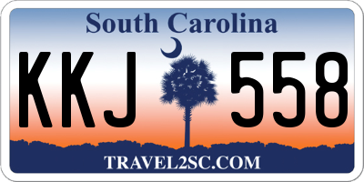 SC license plate KKJ558