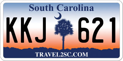 SC license plate KKJ621