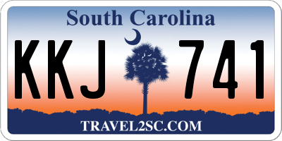 SC license plate KKJ741