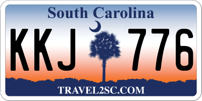 SC license plate KKJ776