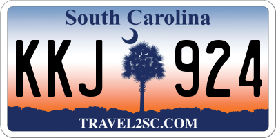 SC license plate KKJ924
