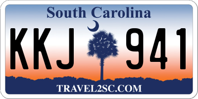 SC license plate KKJ941