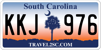 SC license plate KKJ976